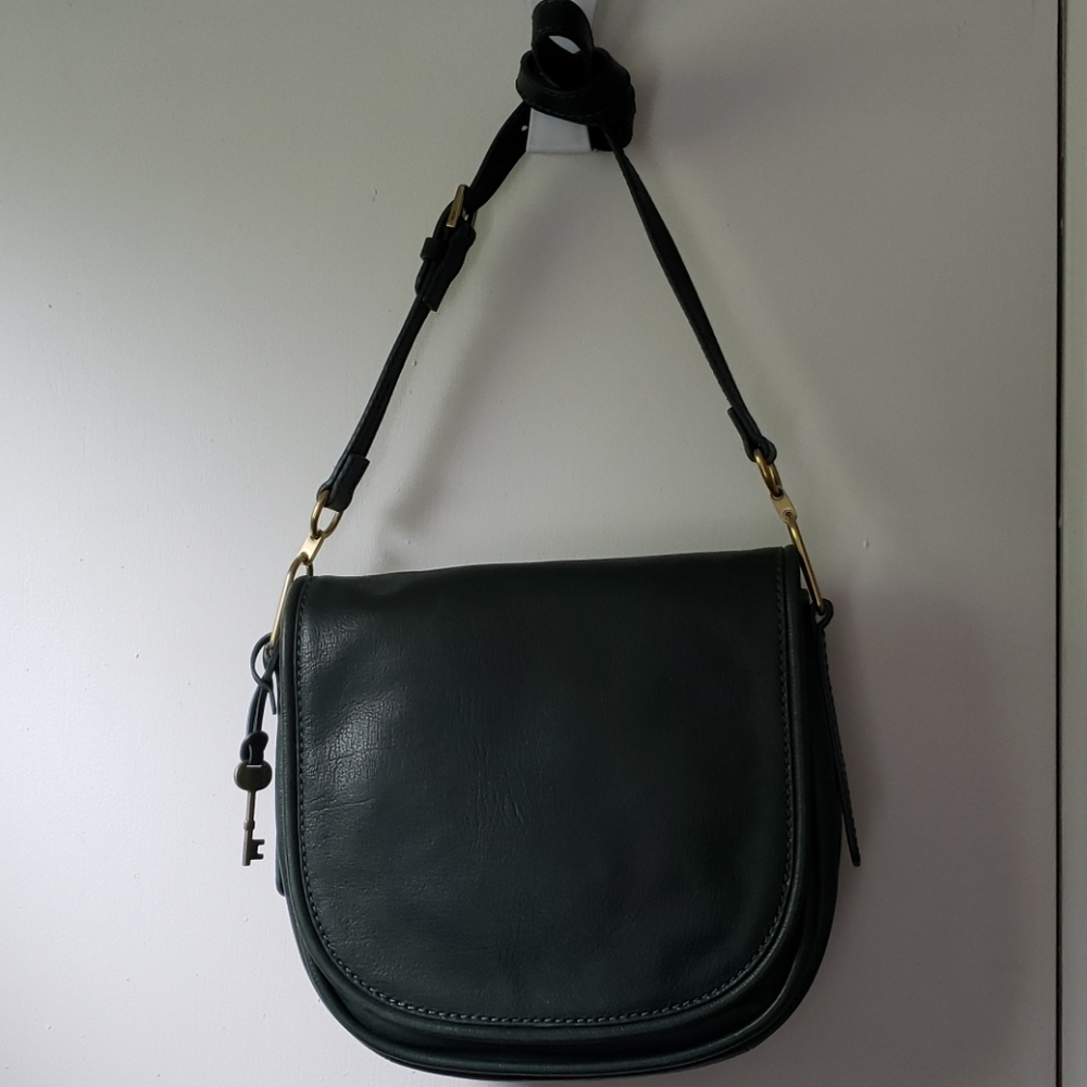 Fossil green purse